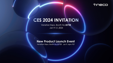 original TINECO to present its latest innovations at CES 2024 (Graphic: Business Wire)