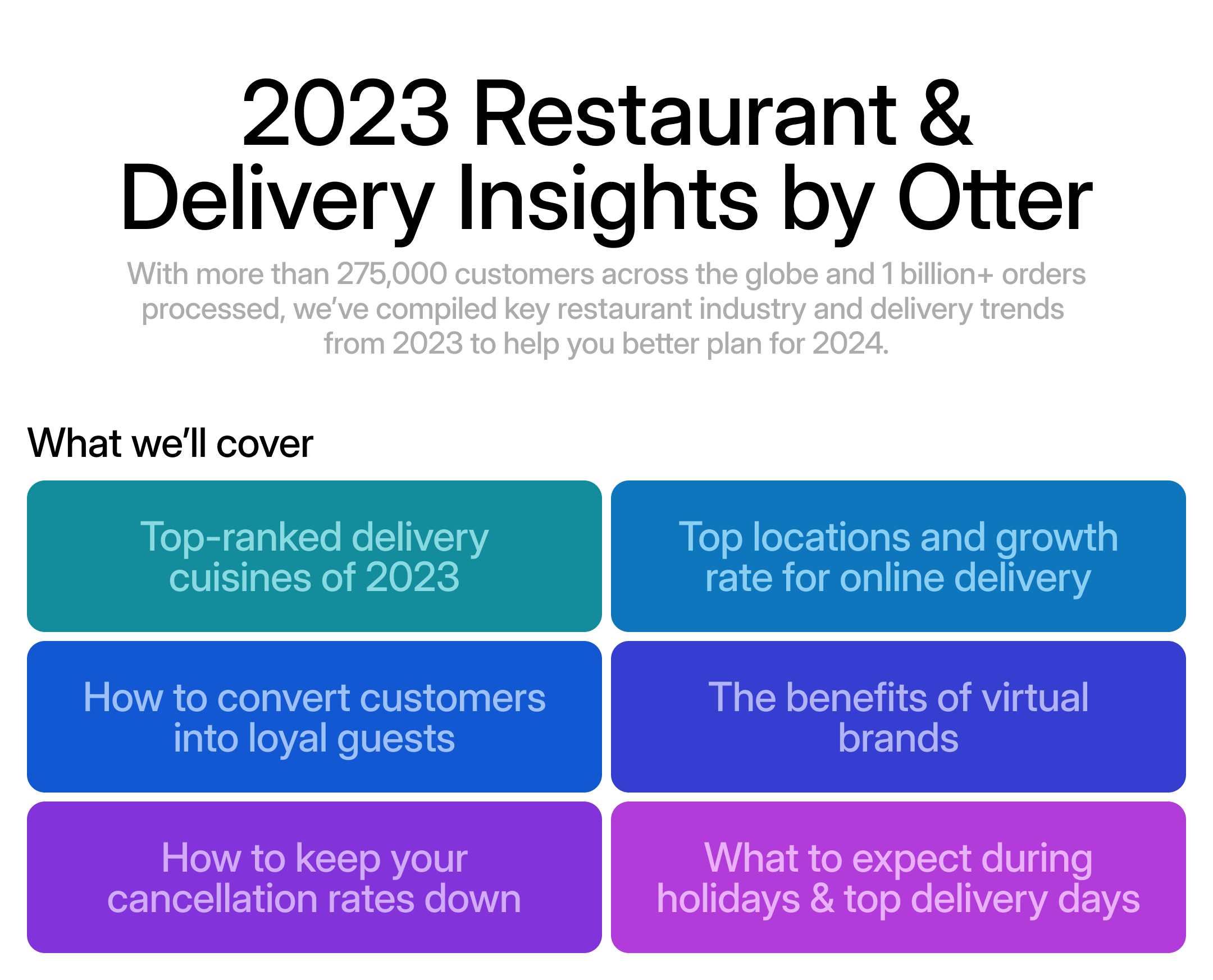 Holiday Delivery 2023: Delivery tracking, order tracking, & more