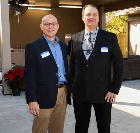 Joe Zanco of Catalyst Bank and Steve Matkovich of FHLB Dallas. (Photo: Business Wire)