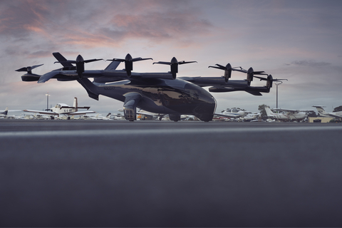 Archer's Midnight eVTOL aircraft. (Photo: Business Wire)