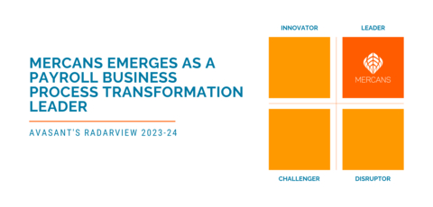 original Mercans Emerges as a Payroll Business Process Transformation Leader in Avasant's RadarView (Photo: AETOSWire)