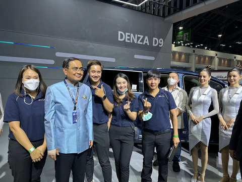 original DENZA D9 at the Bangkok International Motor Show (Photo: Business Wire)