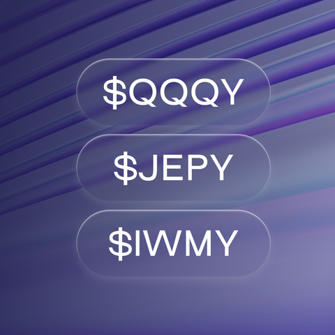 Defiance ETFs Announces Monthly Distributions on $QQQY (40.79%), $JEPY (32.48%), and $IWMY (57.22%). (Graphic: Business Wire)