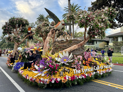 Fiesta Parade Floats won five Rose Parade trophies for its clients, including the City of Torrance, which received the Princess Award for most outstanding floral presentation among entries 35 feet and under in length. (Photo: Business Wire)