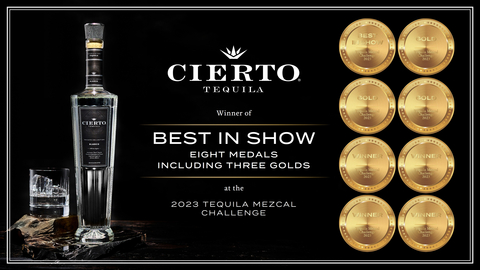 Cierto Tequila Wins Best in Show at the 2023 Tequila Mezcal Challenge (Photo: Business Wire)