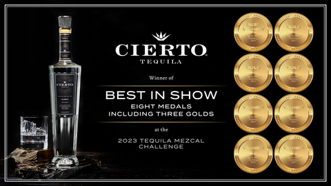 original Cierto Tequila Wins Best in Show at the 2023 Tequila Mezcal Challenge (Photo: Business Wire)