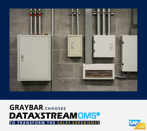 original Graybar, a leading North American distributor of high quality electrical, industrial, communications and data networking products, has selected DataXstream's OMS+ as the right solution to help them streamline their sales, order management and Point of Sales processes, while equipping their employees with powerful capabilities that will allow them to serve their customers better and grow their business. (Photo: Business Wire)