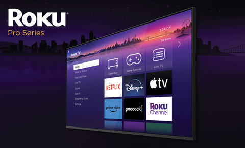 The #1 TV streaming platform in the U.S. expands its award-winning lineup of TVs with the Roku Pro Series, delivering premium features and best-in-class quality and technology. (Graphic: Business Wire)