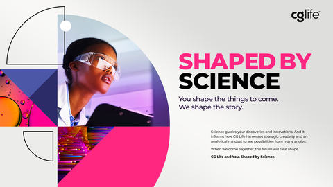 original CG Life - Shaped by Science (Graphic: Business Wire)