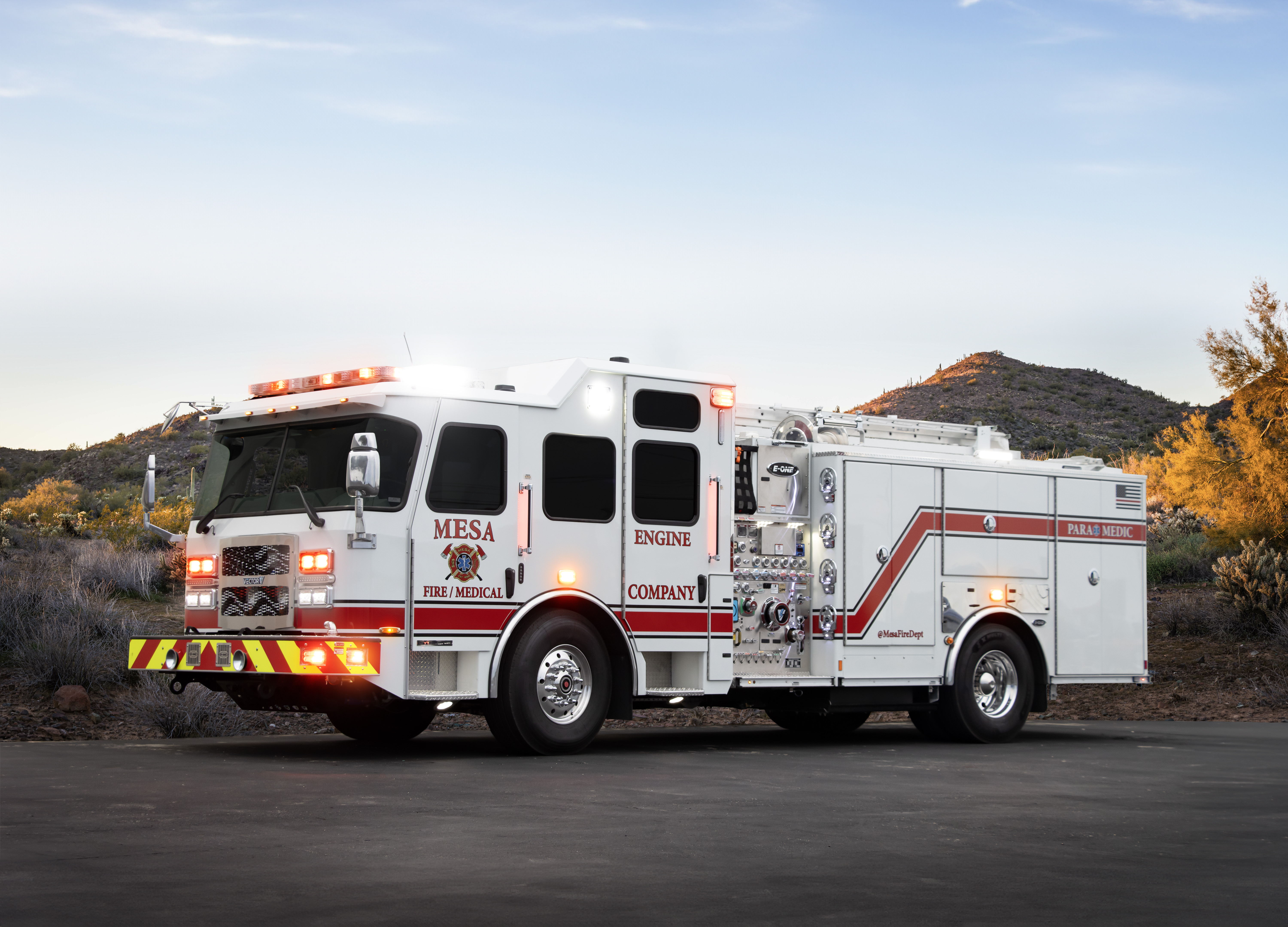 Mesa Unveils Arizona's First All-Electric North American Style Fire Truck -  Greater Phoenix In Business Magazine