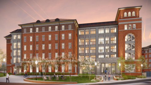 Rendering of the New Residence Hall at Mississippi State University. Credit: Wier Boerner Allin Architecture