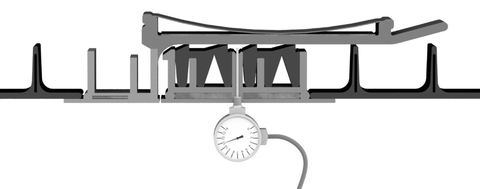 original Contech's new QuikJoint eases installation and long-term reliable compression of redundant gaskets between high strength steel that is fully encapsulated by high-density polyethylene (HDPE). DuroMaxx with QuikJoint is available for the entire diameter range (30”-120”) and is easily installed utilizing standard equipment and techniques customers already employ on large diameter pipeline. (Photo: Business Wire)