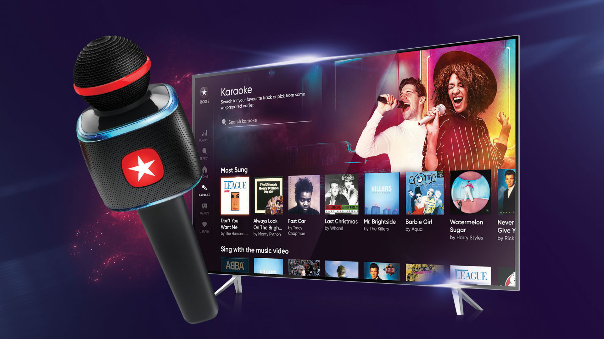 Photo - Celebrity-backed ROXi music service launch: Smart TV