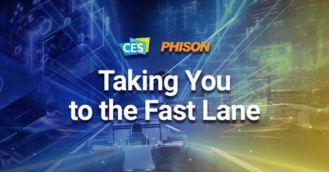 original Phison demonstrates new best-in-class PCIe Gen5 products during CES 2024 (Image by Phison)