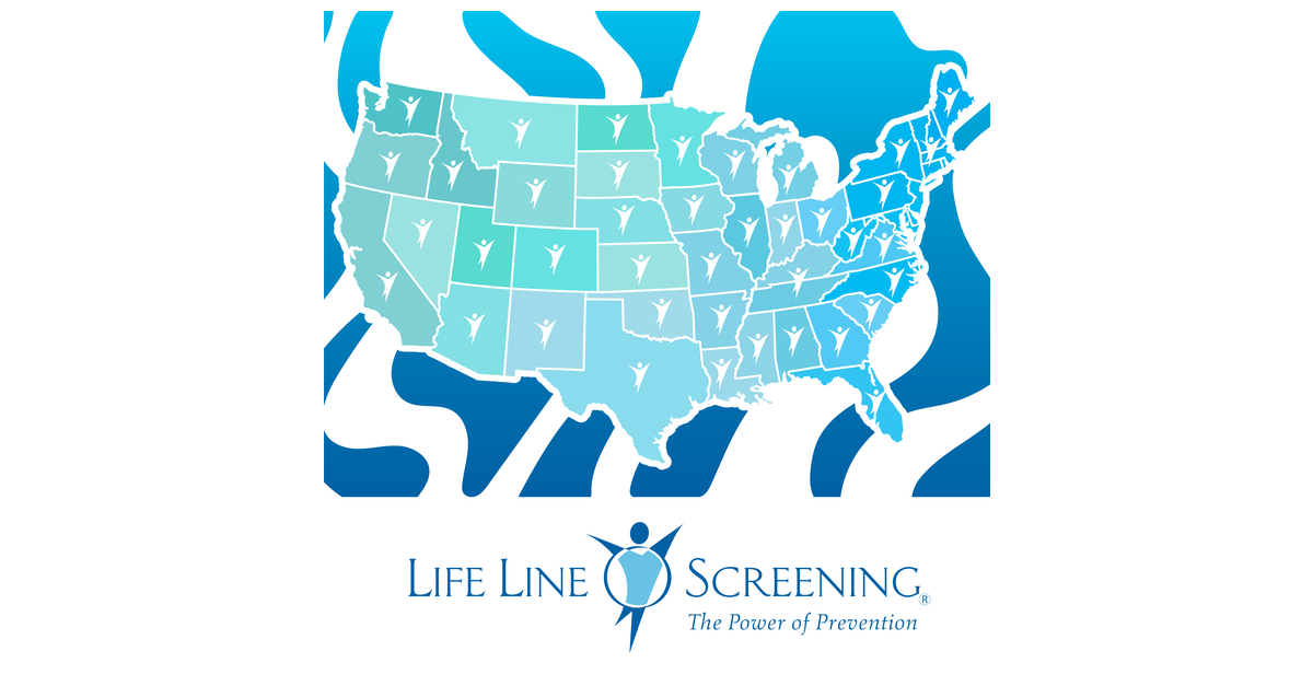 Life Line Screening Announces Expansion Of 250 Preventive Heart Health   LLS Press Release Map 1 