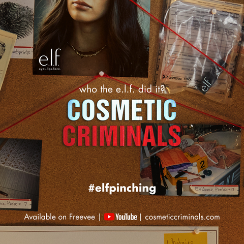e.l.f. Cosmetics releases “Cosmetic Criminals,” a branded 15-minute mockumentary playing at select AMC theatres before Paramount Pictures’ new “Mean Girls” movie and on Amazon Freevee. (Graphic: Business Wire)