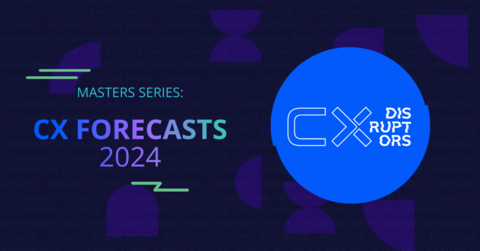Cognigy's CX Disruptors Series returns with Season 2: Masters Series - CX Forecasts 2024, featuring 9 of the most influential voices in the customer service industry. (Graphic: Business Wire)