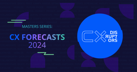 original Cognigy's CX Disruptors Series returns with Season 2: Masters Series – CX Forecasts 2024, featuring 9 of the most influential voices in the customer service industry. (Graphic: Business Wire)