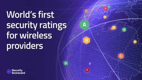 SecurityScorecard announces the world's first security ratings for wireless providers (Graphic: Business Wire)