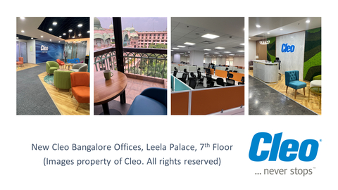 Cleo announced the opening of a new office in Bangalore, India. (Photo: Business Wire)