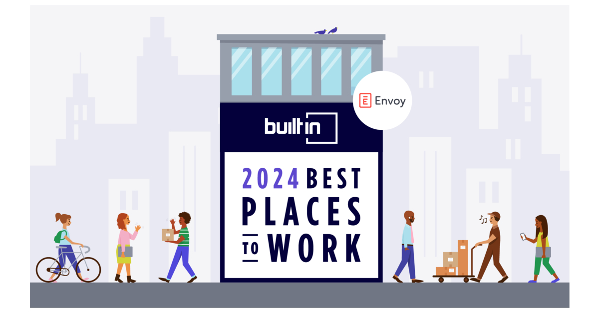 Built In Honors Envoy In Its Esteemed 2024 Best Places To Work Awards ...