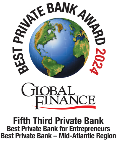 For the fifth consecutive year, Fifth Third Private Bank has been recognized as Best Private Bank by Global Finance for the 2024 World's Best Private Bank Awards. (Graphic: Business Wire)