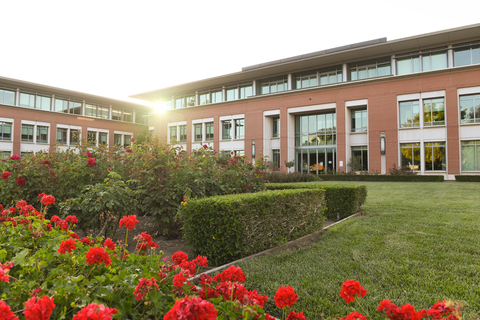original The Conrad N. Hilton Foundation office building located in Westlake Village, CA. (Photo: Business Wire)