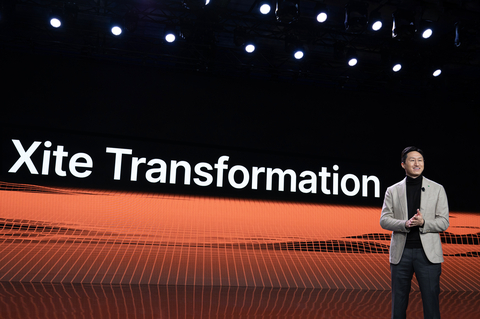 original HD Hyundai Vice Chairman Kisun Chung presented an infrastructure innovation for human sustainability, vision of Xite Transformation at keynote of CES 2024 in Las Vegas, USA on the 10th (local time). (Photo: Business Wire)