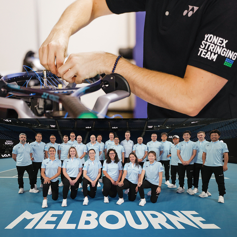 original The Yonex Stringing Team at the Australian Open