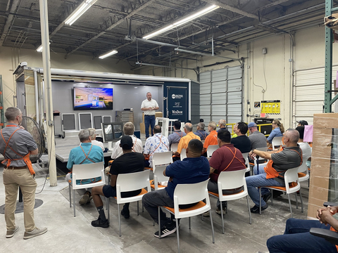 Patrick Jameson, PGTI University Manager of Customer Education, presenting to a group of PGTI University students (Photo: Business Wire)