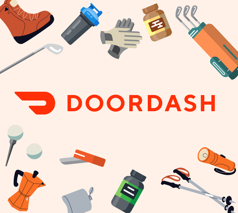 Camping World, Golf Galaxy, JD Sports, and The Vitamin Shoppe Join DoorDash For On-Demand Delivery (Graphic: Business Wire)