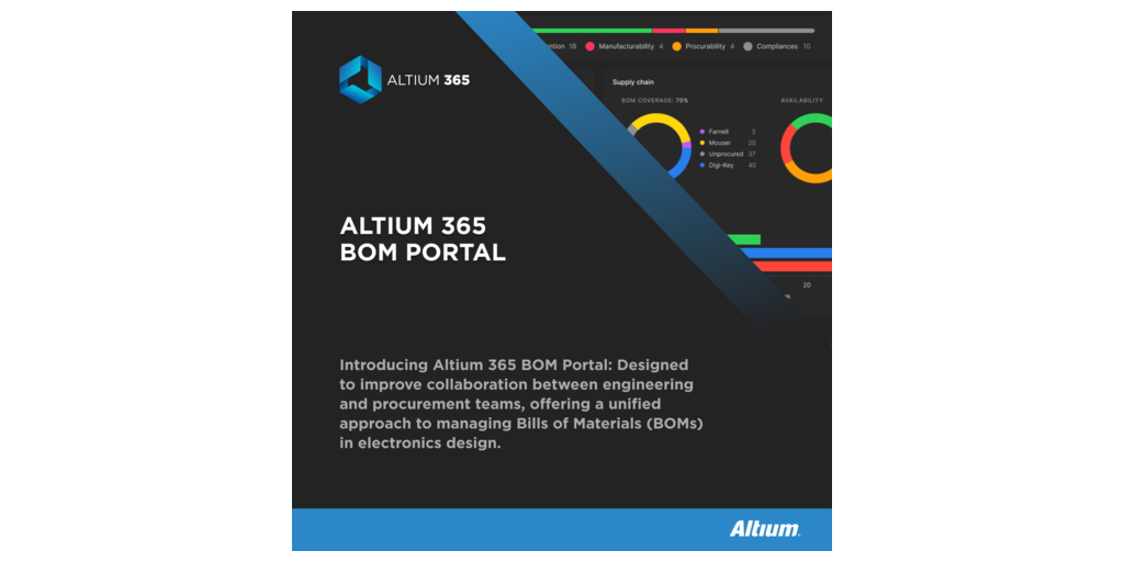 Altium 365 BOM Portal PR Image