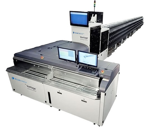 PCI's BlueCrest Vantage Mixed Thickness and Mixed Weight Flat Sorters provide enterprise companies with increased speed, accuracy, and throughput. (Photo: Business Wire)