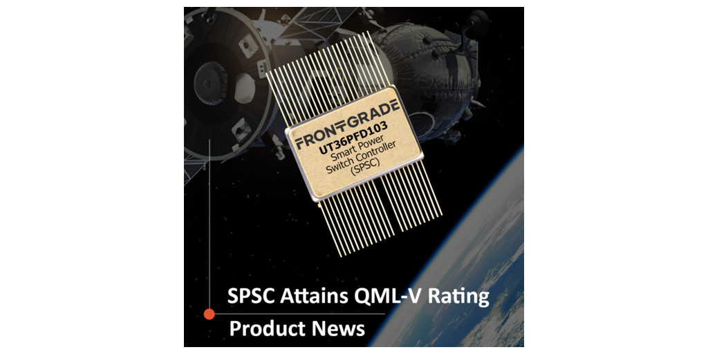 Frontgrade Launches Qualified Smart Power Switch Controller for Space