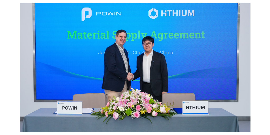  Hithium fornirà a Powin celle di batteria da 5GWh