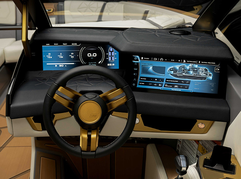 Nautique Dual LINC Panoray Displays (Photo: Business Wire)