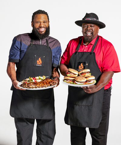 Anthony Anderson and Cedric The Entertainer Introduce Their AC Barbeque to the Jackson State campus. (Photo: Business Wire)