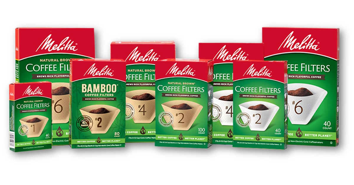 Melitta® Launches New Packaging for Cone Coffee Filters, Featuring