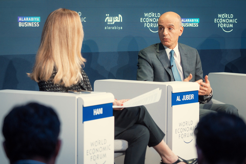 Saudi’s Climate Envoy HE Adel Aljubeir emphasizes Saudi Arabia’s commitment to global energy and resource security at the World Economic Forum Annual Meeting 2024 (Photo: AETOSWire)