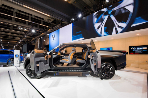 thumbnail VinFast brings the new VF Wild concept truck to the Montreal International Auto Show. The Wild was the talk of the show at CES in Las Vegas recently. (Photo: Business Wire)