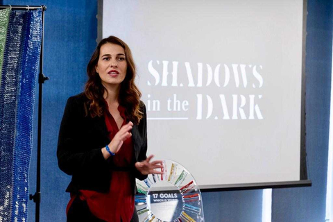 Dr. Dahan presents the documentary movie "Shadows in the Dark: Our Global Identity Crisis" (Photo: Business Wire)