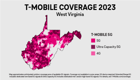 2023 Coverage Map (Graphic: Business Wire)