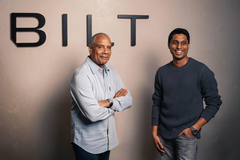 Bilt Rewards welcomes Ken Chenault as Chairman of its Board of Directors. Ken Chenault (L) is pictured with Bilt Rewards Founder and CEO Ankur Jain (R) (Photo: Business Wire)