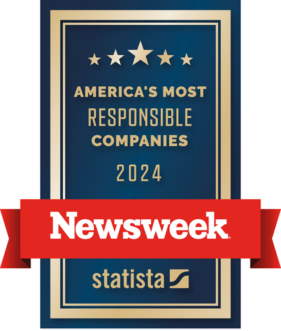 Graphic: America's Most Responsible Companies by Newsweek (used with permission from Newsweek)