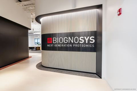Biognosys Newton, Massachusetts facility entrance (Copyright: Biognosys AG)