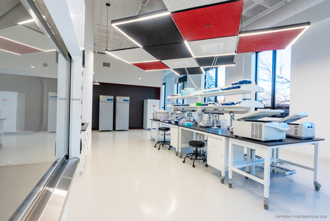 thumbnail Biognosys’ proteomics sample preparation laboratory in Newton, Massachusetts (Copyright: Biognosys AG)