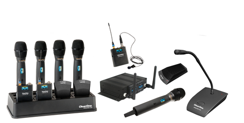 ClearOne's all-new DIALOG® 20 USB Wireless Microphone System is the solution for hybrid meetings with less than four milliseconds of audio latency and a full range of microphone options. (Photo: Business Wire)