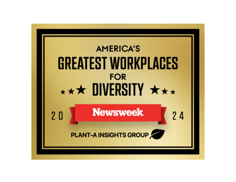 Ryder is honored to be included on the Newsweek list of America’s Greatest Workplaces for Diversity for the first time. (Graphic: Business Wire)