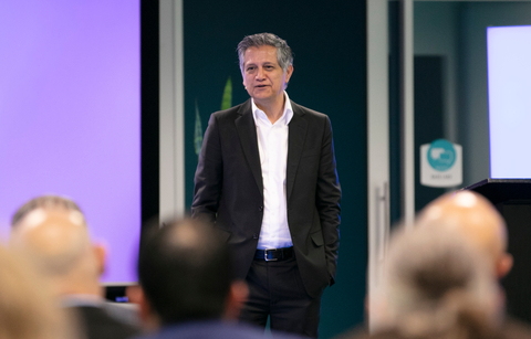 thumbnail Patient Safety Movement Foundation Founder Joe Kiani speaks about the road ahead in global efforts to eliminate preventable patient harm at the PSMF's annual Mid-Year Event. (Photo: Business Wire)