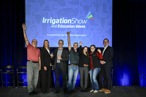Toro wins the 2023 New Product of the Year Award in the Agriculture Irrigation Category by the Irrigation Association. (Photo: Business Wire)
